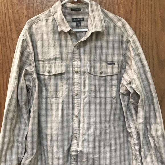 Eddie Bauer Other - Eddie Bauer plaid men’s shirt size 2 XL